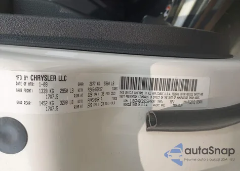 2009 Jeep Grand Cherokee Laredo z USA, uszkodzony, nr VIN 1J8GR48K99C534037